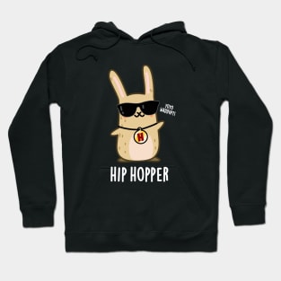 Hip Hopper Cute Bunny Rabbit Pun Hoodie